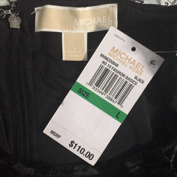 *BLOWOUT SALE* Michael Kors Velvet Dress Long Sleeve - Picture 5 of 7